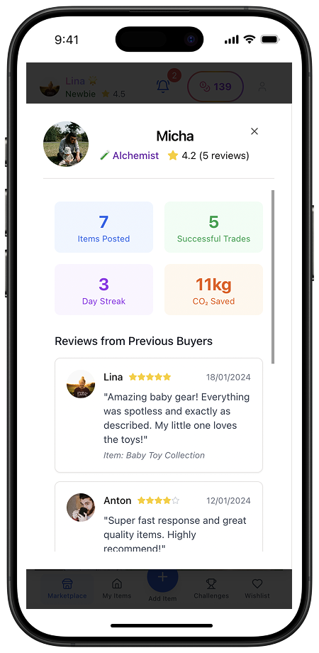 User Trust and Reviews